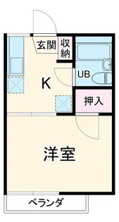 斉藤ハイツⅡ【2階】の間取り
