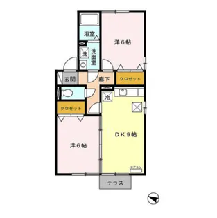 シャルム【1階】の間取り