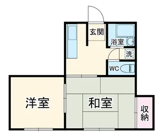 熊谷ハイツ【103号室】の間取り