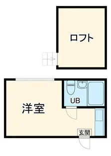 美しの森【106号室】の間取り