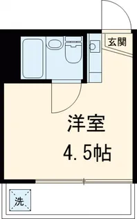 マリソル笹塚【2B号室】の間取り