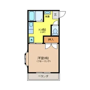 フォレストヒルズ【306号室】の間取り