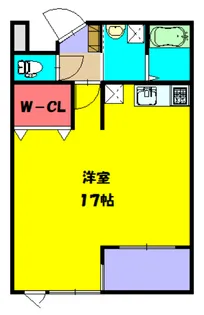 ビオス竹林【1階】の間取り