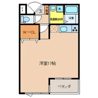 ビオス竹林【3階】の間取り