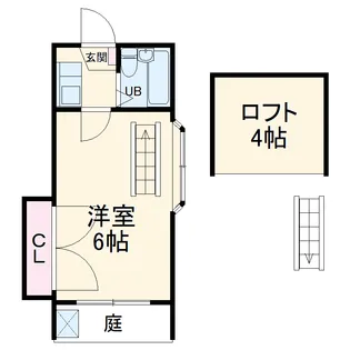 パークアベニュー【201号室】の間取り