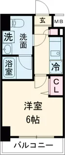 メインステージ立川Ⅱ【503号室】の間取り