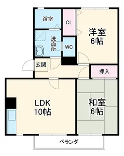 ロイヤルパレス弥富【3階】の間取り
