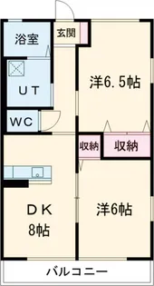 カーサ・ミラ【202号室】の間取り