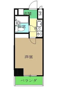 ダイアパレス相模原Ⅲ【705号室】の間取り