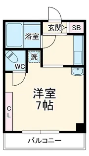 MILLET【2階】の間取り