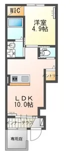 ソラティオ桜【1階】の間取り