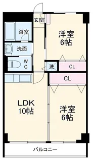 AZ beans【5階】の間取り