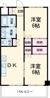 メゾン千里【505号室】の間取り