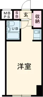 ハローレジデンス西葛西【3階】の間取り