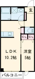 メゾン ボヌール【3階】の間取り
