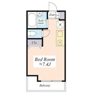 プランドール鶴見【2階】の間取り