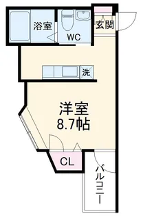 Gran Bleu Funabashi【3階】の間取り