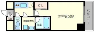ウェルフォート十三本町【7階】の間取り