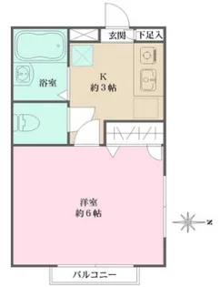 いずみコーポ【2階】の間取り