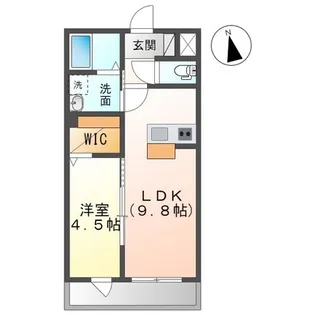 ルノン【2階】の間取り