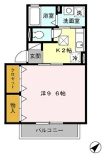 カプチュール【1階】の間取り