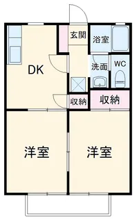 プレステージ【102号室】の間取り