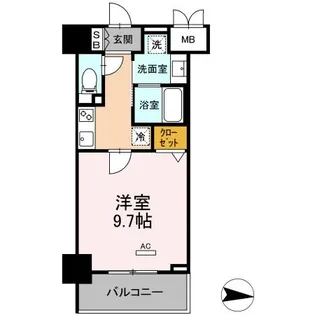 CASA99【10階】の間取り