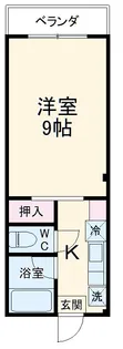 パレスはちまん【2階】の間取り