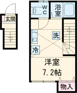 カサヴォラーレ【2階】の間取り