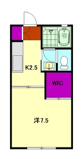 シャンテ【202号室】の間取り