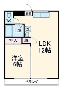 グリーンエトワール【202号室】の間取り