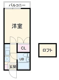 ヴィラフォレスト【207号室】の間取り