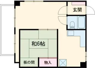 うなばらマンション2【7階】の間取り