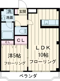 アルザスフィールド【303号室】の間取り
