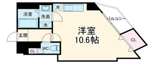 みなも本千葉【1階】の間取り