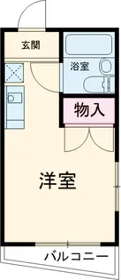 ハイツシャネル【3階】の間取り