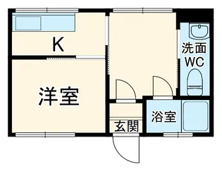 鶴見三業協同ビル【3階】の間取り