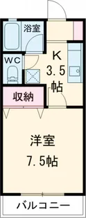 グリーンヴィラ【102号室】の間取り