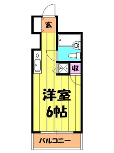 ウインベルソロ越谷第3【107号室】の間取り