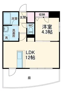 I’s GIFUEKIMAE【1階】の間取り