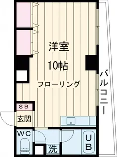 ツインビル【3016号室】の間取り