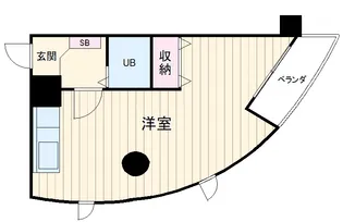 第6センリハイツ【5階】の間取り