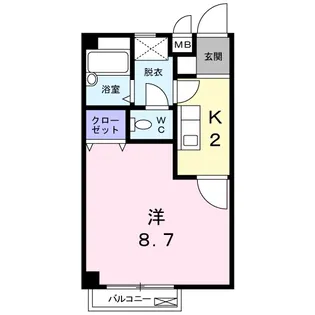 リバーステージ【3階】の間取り