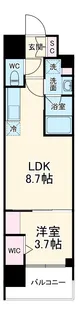 アーバネックス難波WEST【5階】の間取り