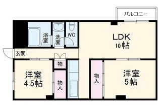シーズン嵐山【8階】の間取り