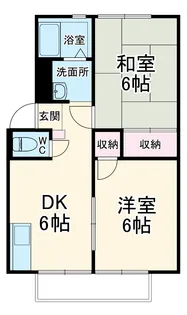 タウンハウス C【2階】の間取り