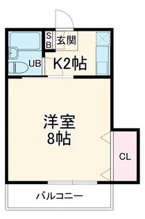 ヘイマ・イトー【1階】の間取り