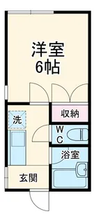 ホワイトレジデンスⅡ【2階】の間取り