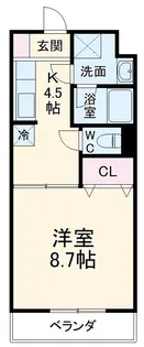 セピアコート【205号室】の間取り