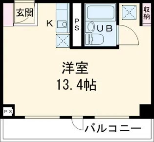 フェニックス瑞雲【4階】の間取り